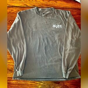 Men's Bone Collector Long-Sleeve Skull Logo T-Shirt - size large